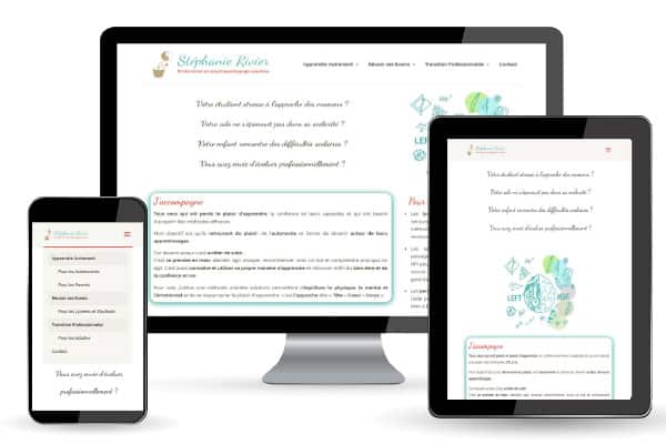 exemple creation site développement personnel